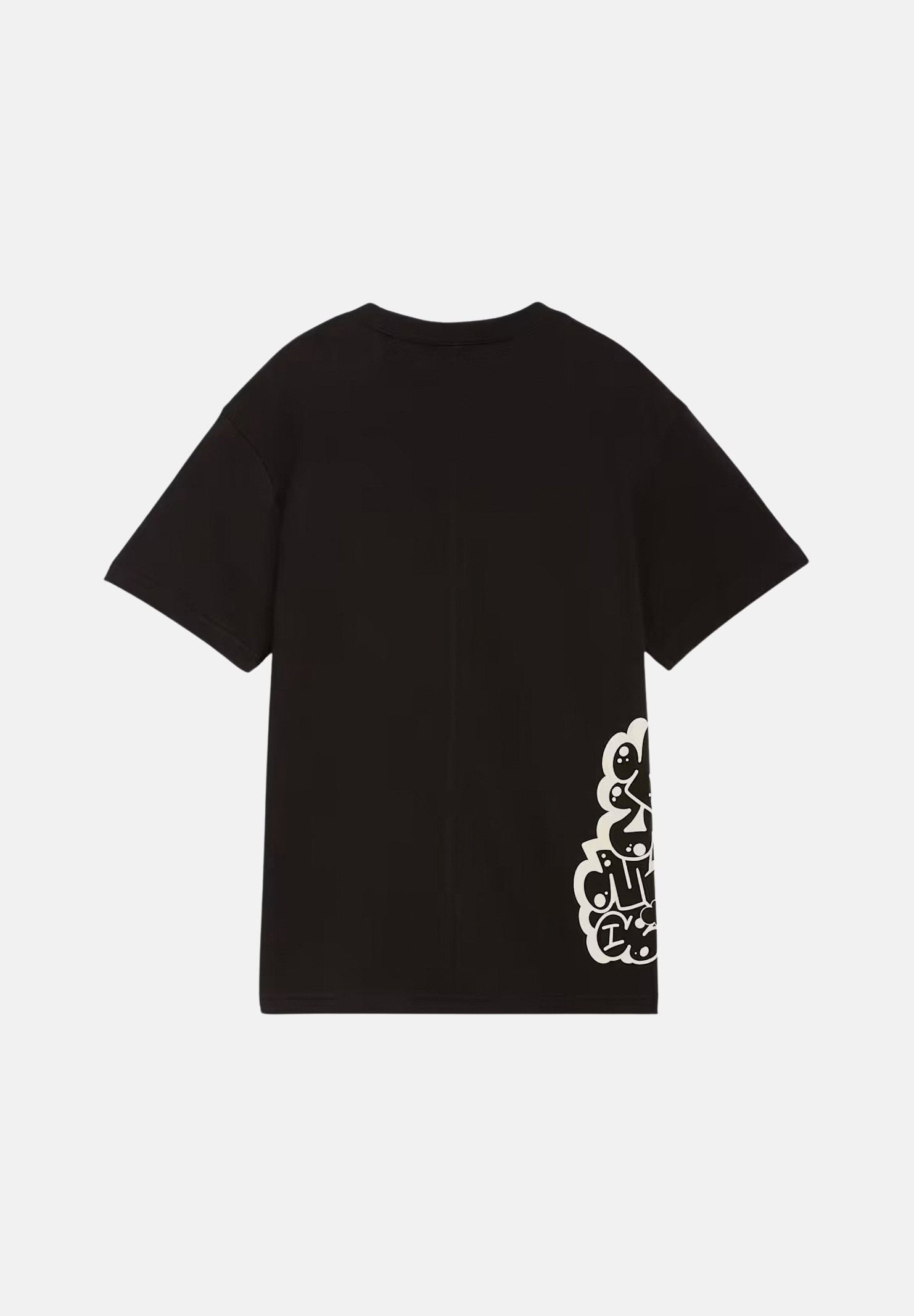 PUMA T-shirt a manica corta Graphic nera per bambino e bambina 692610 01 PUMA 