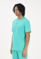 PUMA T-shirt a manica corta Essentials verde acqua da uomo 692912 40 PUMA 