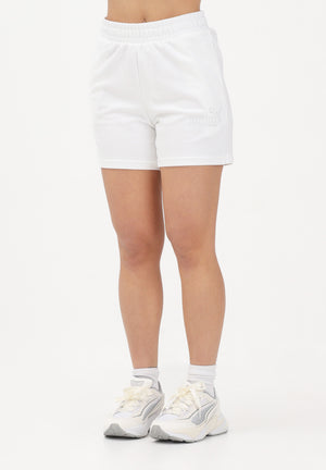 PUMA Shorts sportivo ESS Rhinestone bianco da donna 693558 02 PUMA 