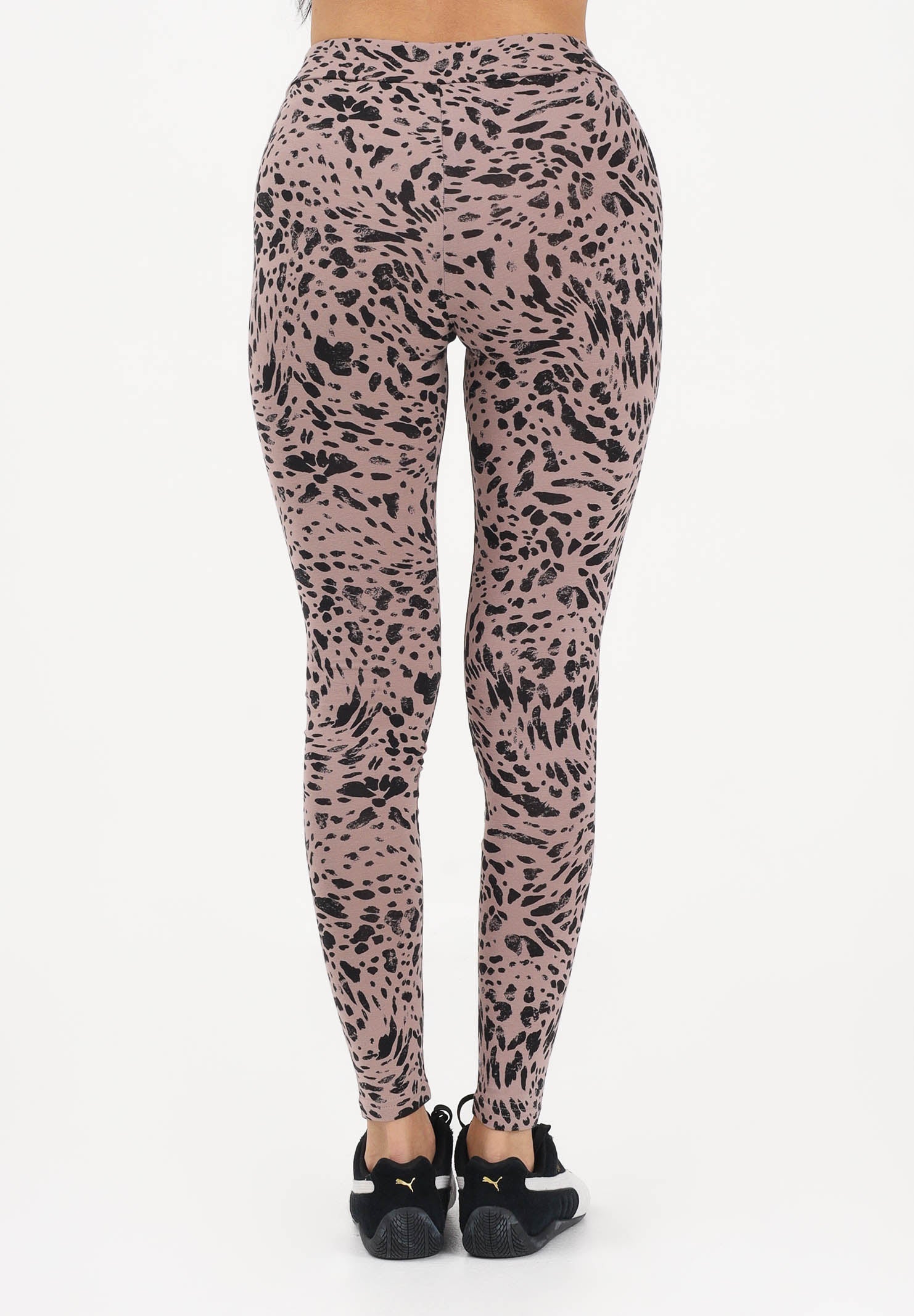 PUMA Leggings sportivo Essentials Graphics Animal Printed rosa da donna 693840 88 PUMA 