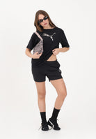 PUMA Shorts sportivo Essentials Graphics Animal 5" nero da donna 693844 01 PUMA 