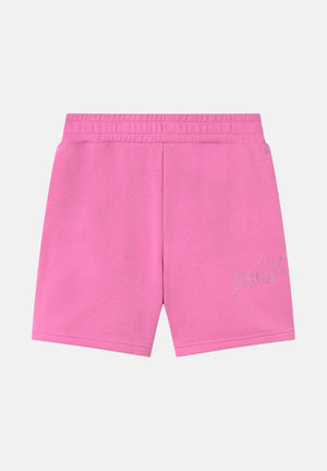 PUMA Shorts sportivo fucsia da bambina con logo in strass 693861 74 PUMA 