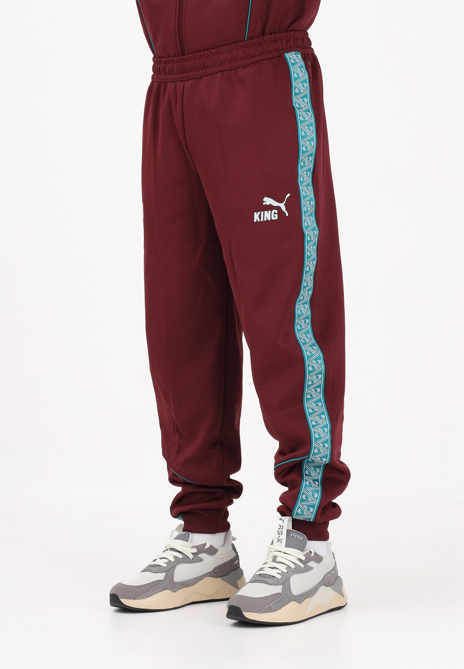 PUMA Pantalone sportivo Portogallo KING Anthem bordeaux da uomo 784834 24 PUMA 