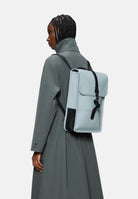 RAINS Zaino Puffed Backpack Mini azzurro per uomo e donna RA13020 PO RAINS 