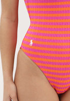 RALPH LAUREN Costume intero fucsia e arancione da donna 21605414 PIOR RALPH LAUREN 