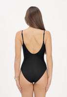 RALPH LAUREN Costume intero nero da donna con logo 21654304 BLK RALPH LAUREN 
