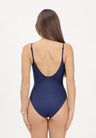 RALPH LAUREN Costume intero blu da donna con logo 21654304 BLNA RALPH LAUREN 