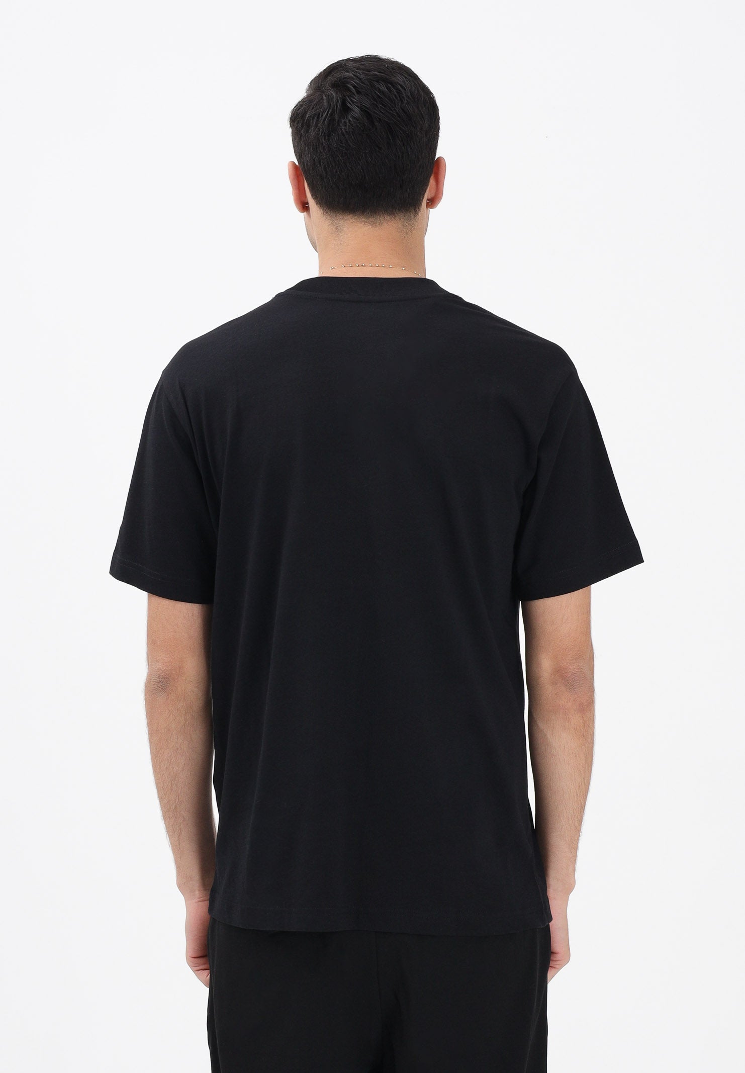 SELECTED HOMME T-shirt a manica corta nera da uomo 16077385 BL SELECTED HOMME 