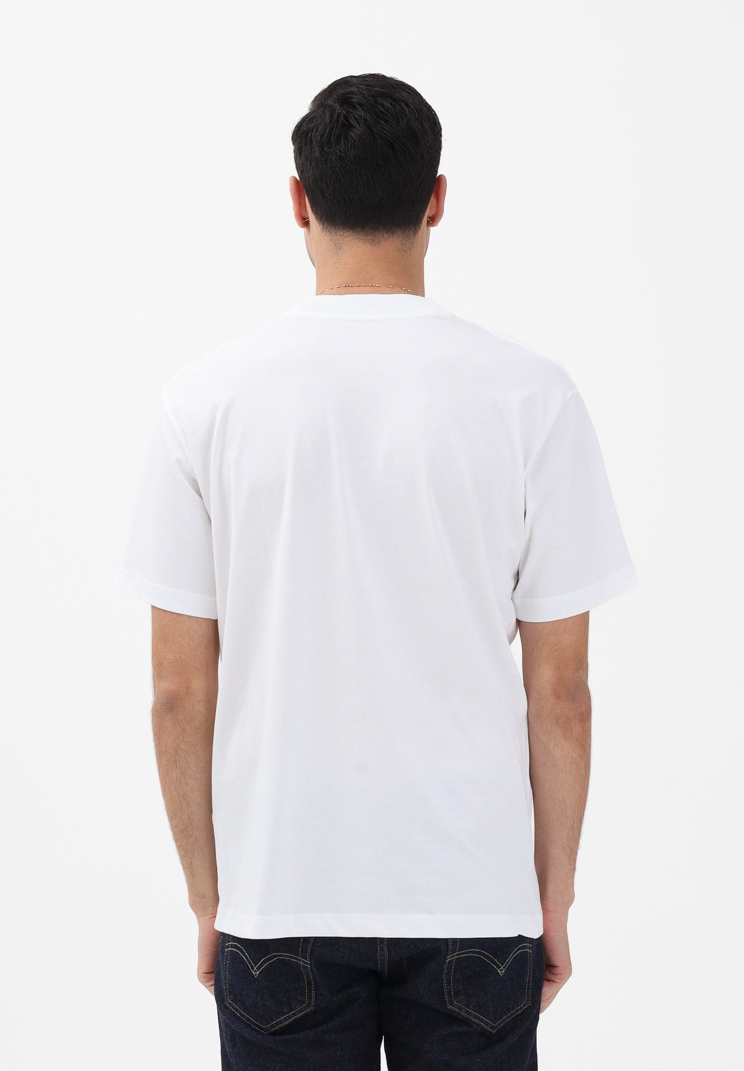 SELECTED HOMME T-shirt a manica corta bianca da uomo 16077385 BRWI SELECTED HOMME 