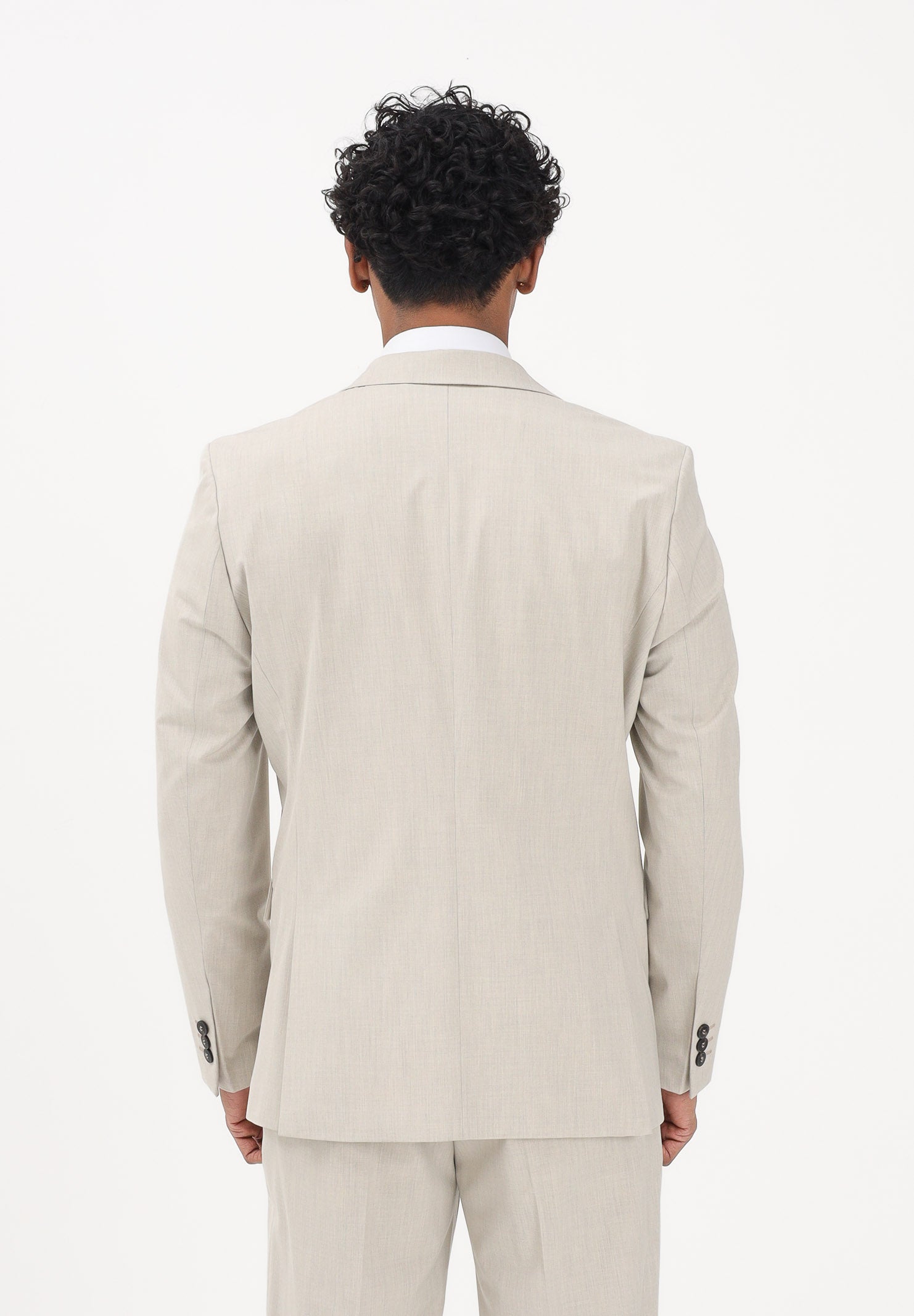 SELECTED HOMME Giacca monopetto beige da uomo 16087824 OA SELECTED HOMME 