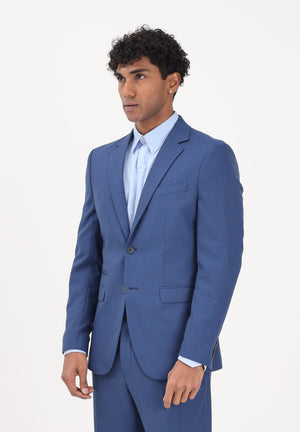 SELECTED HOMME Giacca monopetto blu da uomo 16087868 BLDE SELECTED HOMME 