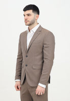 SELECTED HOMME Giacca monopetto marrone da uomo 16087868 KE SELECTED HOMME 