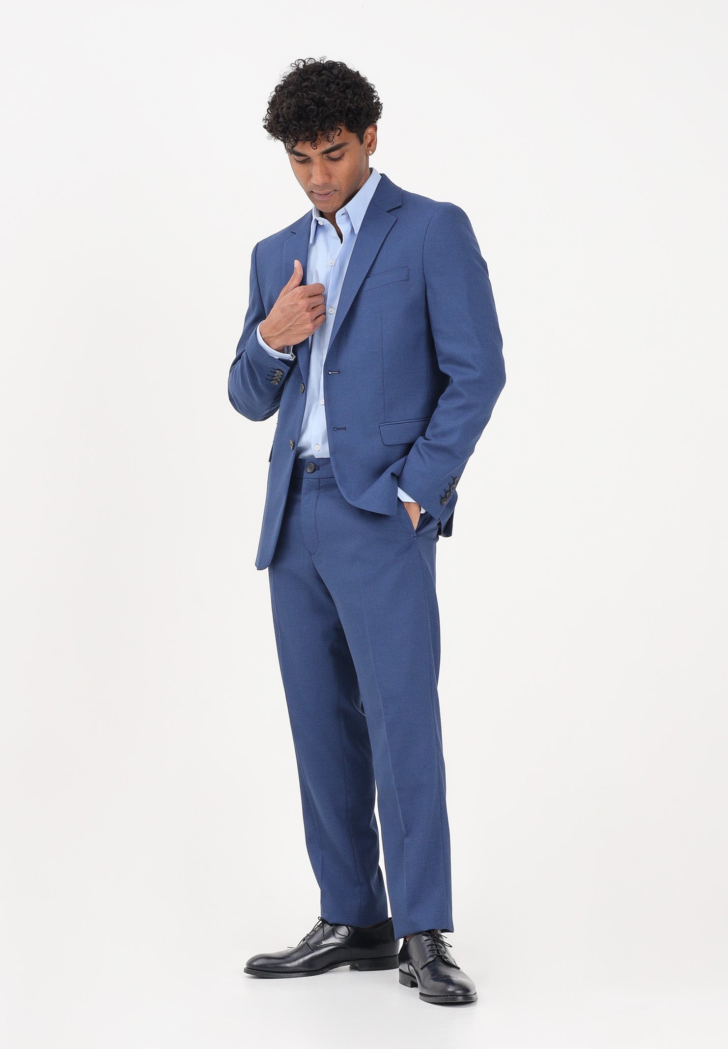 SELECTED HOMME Pantalone elegante blu da uomo 16087869 BLDE SELECTED HOMME 