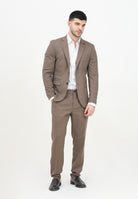 SELECTED HOMME Pantalone elegante marrone da uomo 16087869 KE SELECTED HOMME 