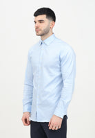 SELECTED HOMME Camicia a manica lunga azzurra da uomo 16092939 LightBlueMixed SELECTED HOMME 