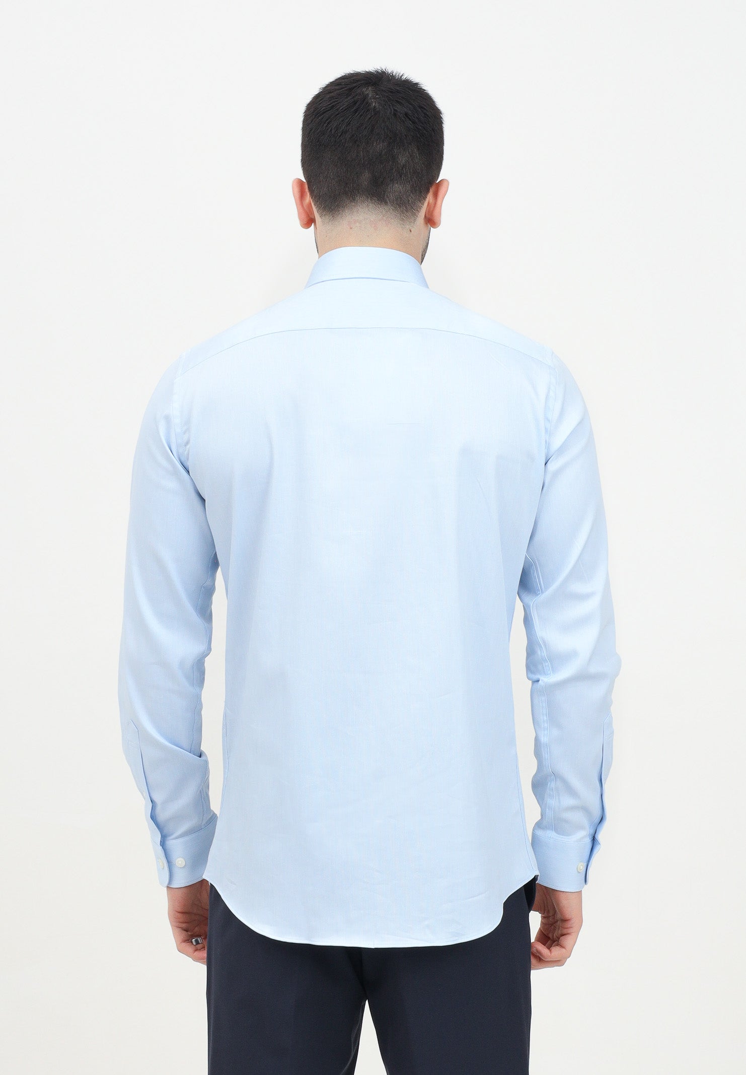 SELECTED HOMME Camicia a manica lunga azzurra da uomo 16092939 LightBlueMixed SELECTED HOMME 