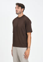 SELECTED HOMME T-shirt a manica corta marrone da uomo 16094143 Demitasse SELECTED HOMME 