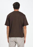 SELECTED HOMME T-shirt a manica corta marrone da uomo 16094143 Demitasse SELECTED HOMME 