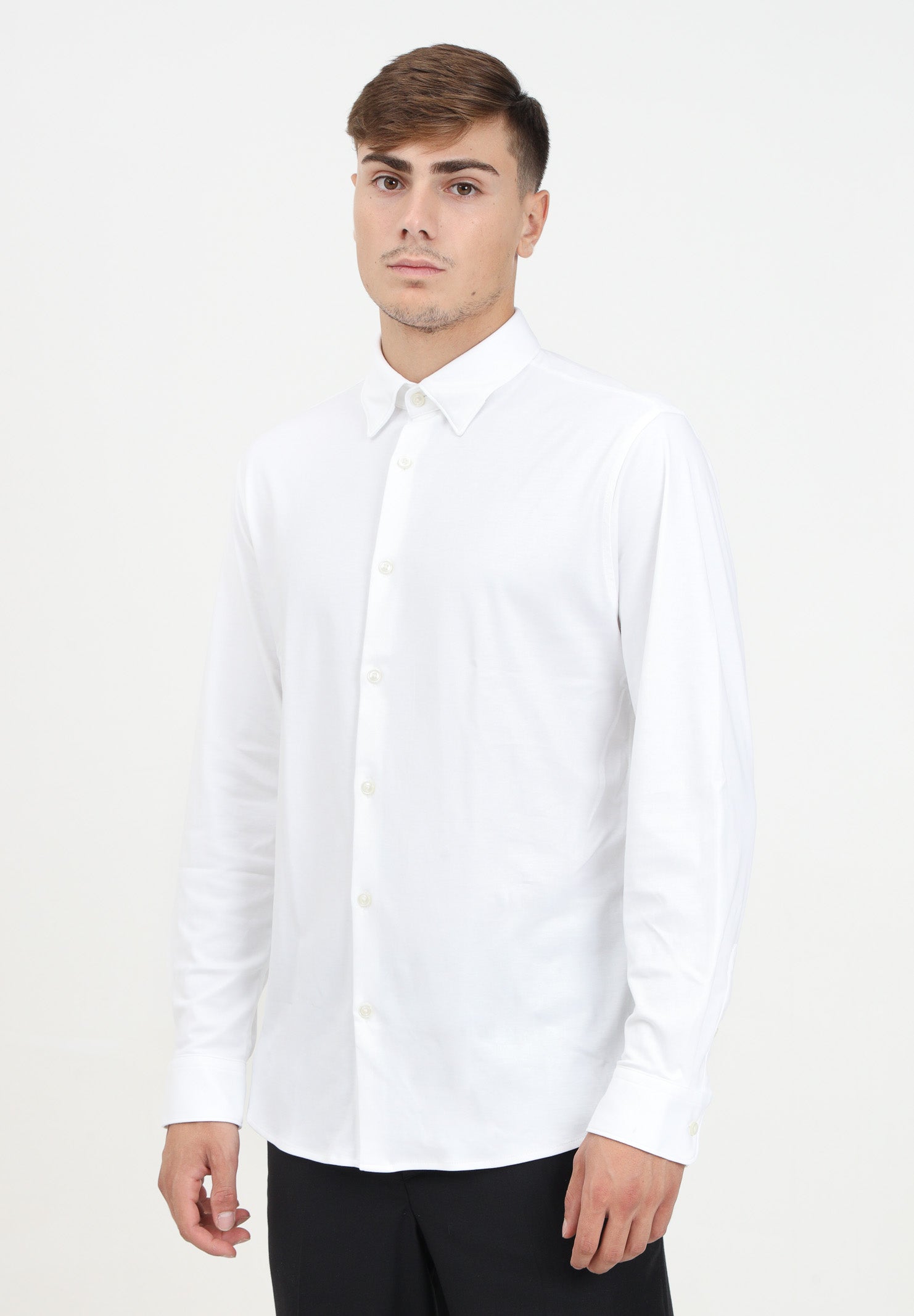 SELECTED HOMME Camicia a manica lunga bianca da uomo 16094593 Bright White SELECTED HOMME 