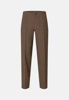 SELECTED HOMME Pantaloni LEROY Chocolate Marrone da uomo con linea dritta. 16096224 CH SELECTED HOMME 