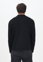 SELECTED HOMME Cardigan nero da uomo 16096549 BL SELECTED HOMME 