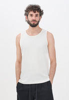 SELECTED HOMME Canotta panna da uomo a costine 16097660 Egret SELECTED HOMME 