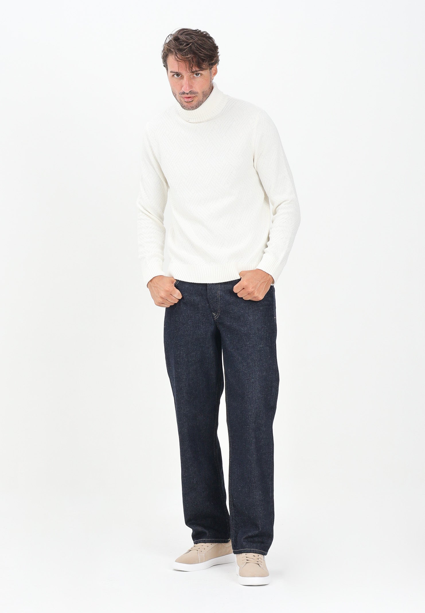 SELECTED HOMME Jeans in denim scuro da uomo 16098203 DarkBlueDenim SELECTED HOMME 