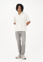 SELECTED HOMME Cardigan panna da uomo con ricamo sul retro 16100080 EG SELECTED HOMME 