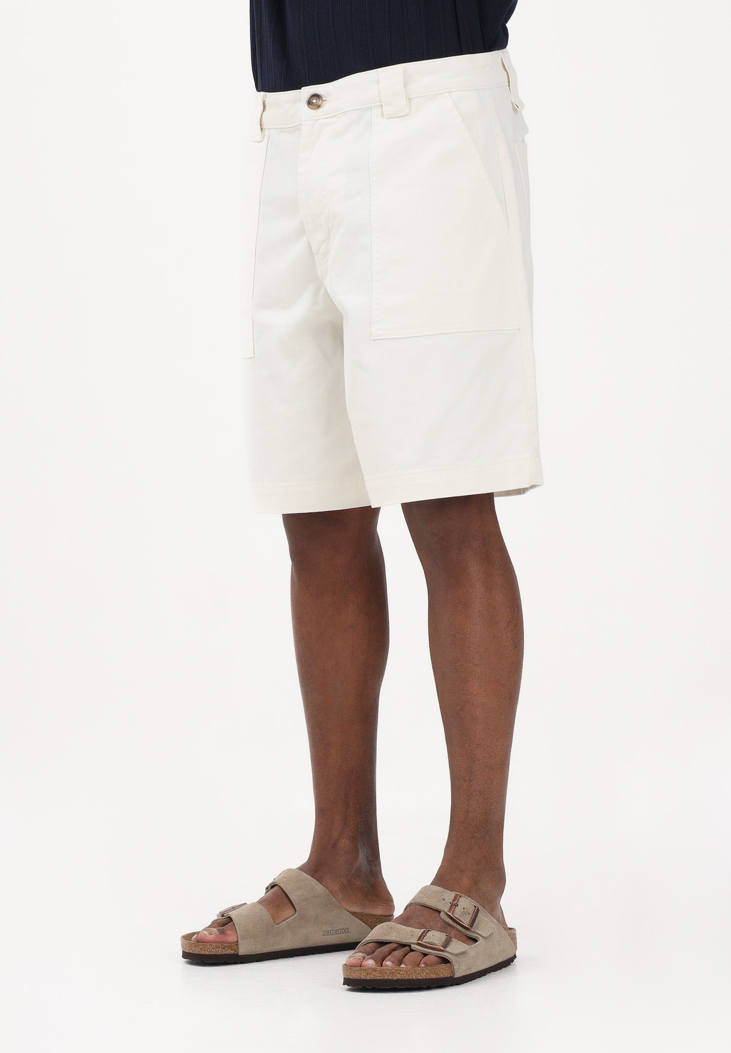 SELECTED HOMME Shorts bianco da uomo 16100429 EG SELECTED HOMME 