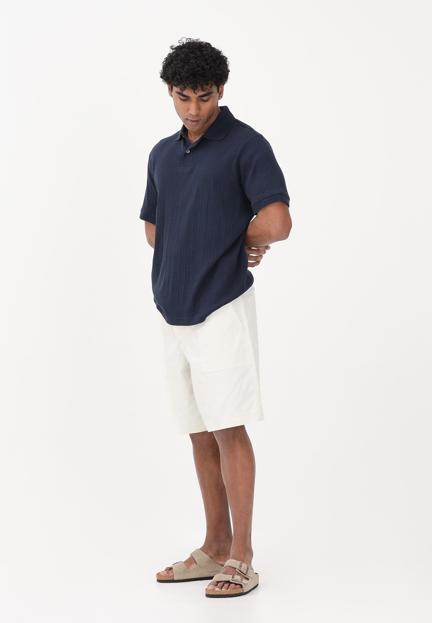 SELECTED HOMME Shorts bianco da uomo 16100429 EG SELECTED HOMME 