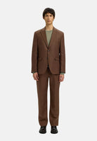 SELECTED HOMME Giacca monopetto marrone da uomo 16100654 DE SELECTED HOMME 