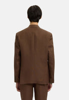 SELECTED HOMME Giacca monopetto marrone da uomo 16100654 DE SELECTED HOMME 