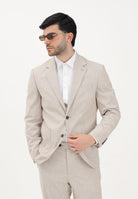 SELECTED HOMME Giacca monopetto beige da uomo 16100693 LISA SELECTED HOMME 