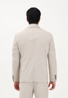 SELECTED HOMME Giacca monopetto beige da uomo 16100693 LISA SELECTED HOMME 