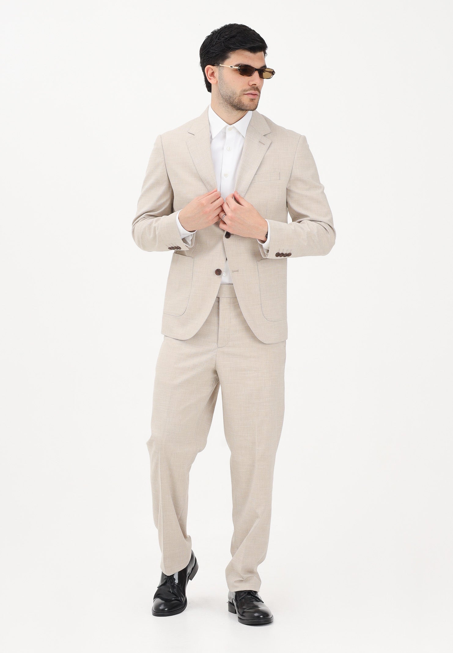 SELECTED HOMME Pantalone elegante beige da uomo 16100698 LISA SELECTED HOMME 