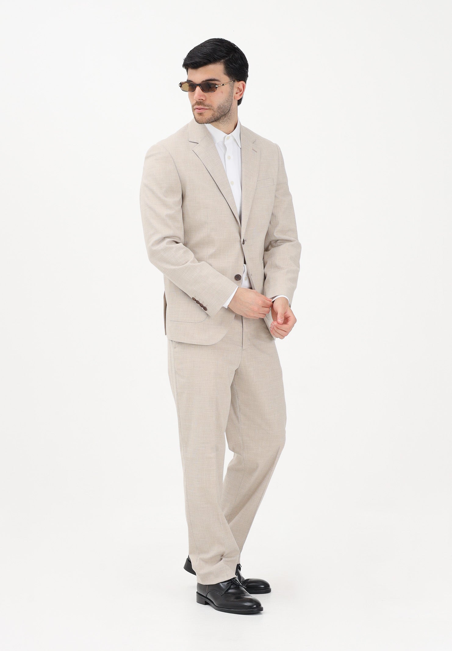 SELECTED HOMME Pantalone elegante beige da uomo 16100698 LISA SELECTED HOMME 