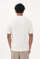 SELECTED HOMME Polo a manica corta panna da uomo 16102031 EG SELECTED HOMME 