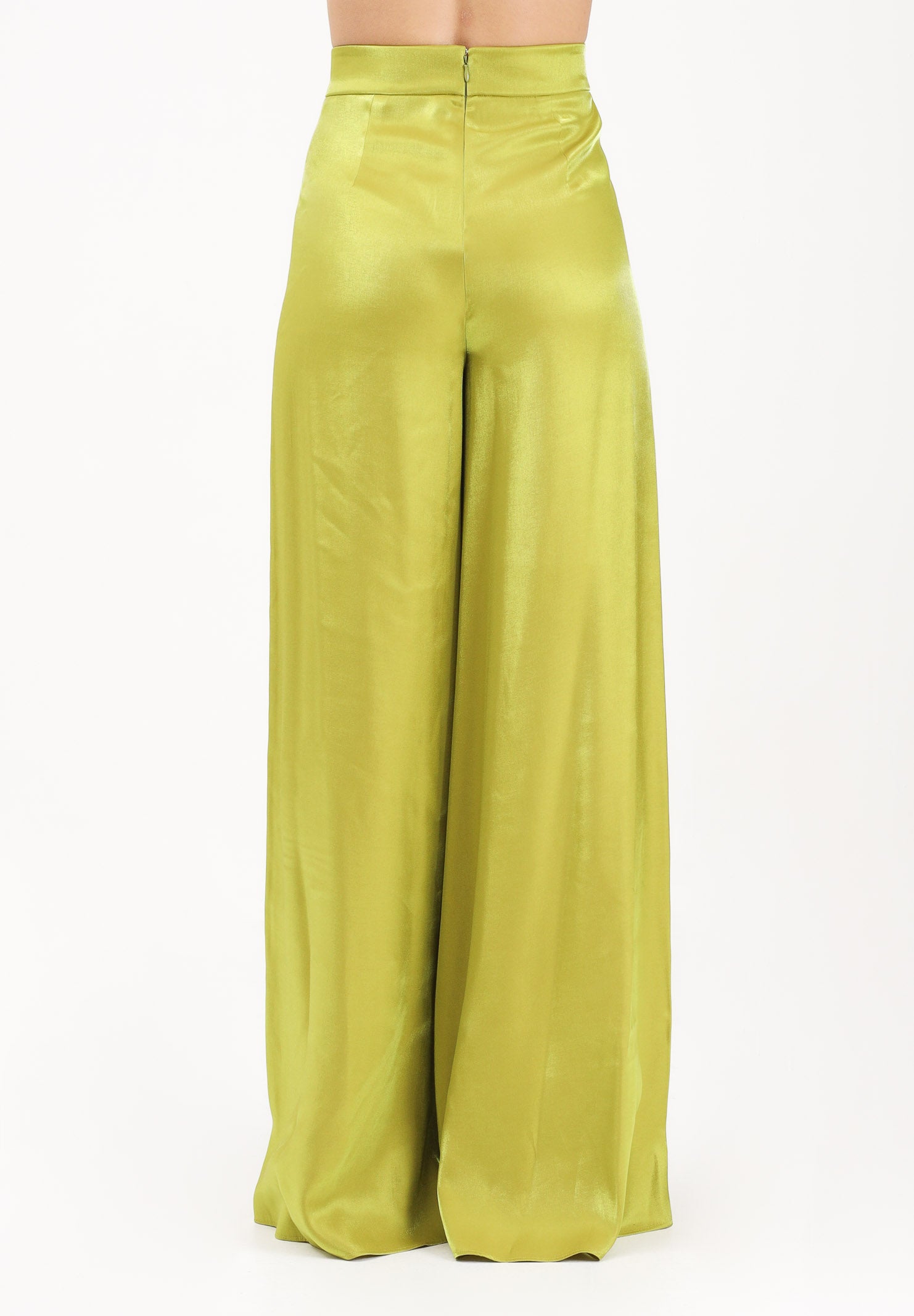 SHIT Pantalone a palazzo verde da donna SH26008 AV SHIT 