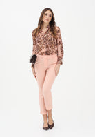 SIMONA CORSELLINI Pantalone elegante rosa da donna P26CPPA02803 V0697 SIMONA CORSELLINI 