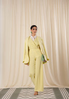 SIMONA CORSELLINI Pantalone elegante lime da donna P26CPPA03001 V0774 SIMONA CORSELLINI 