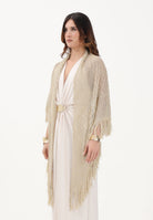 SIMONA CORSELLINI Stola oro da donna in maglia crochet P26CPSLO0201 V0118 SIMONA CORSELLINI 