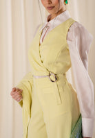 SIMONA CORSELLINI Top crop lime da donna P26CPTO02101 V0774 SIMONA CORSELLINI 