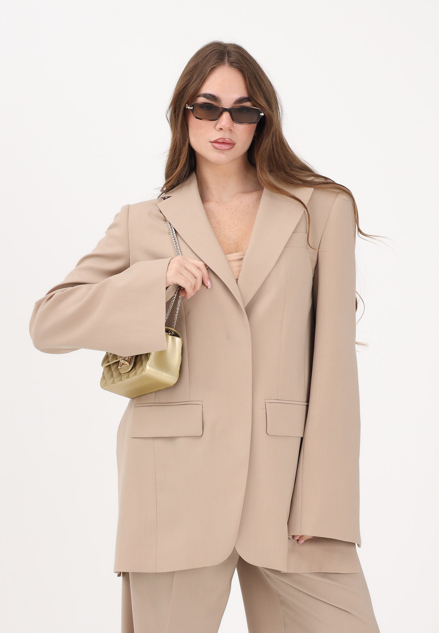 SPORTMAX Giacca SPXMELA beige da donna 2612041021600 001 SPORTMAX 