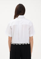 SPORTMAX Camicia a manica corta SPXCOGNAC bianca da donna 2612111072600 001 SPORTMAX 