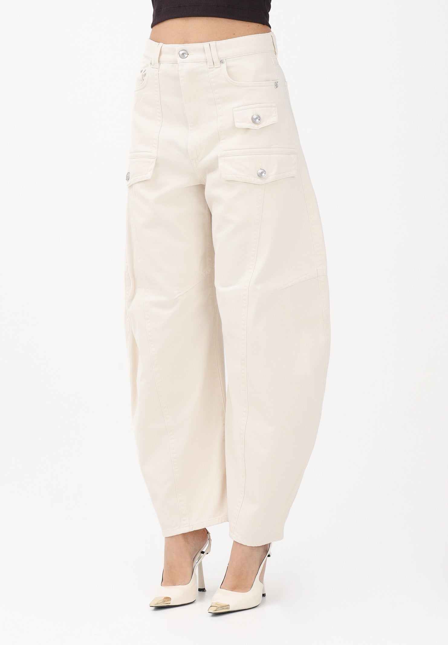 SPORTXMAX Jeans SPXFASHION panna da donna 2612131012600 001 SPORTMAX 
