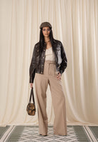 SPORTMAX Pantalone elegante SPXABITURO beige da donna 2612131041600 001 SPORTMAX 