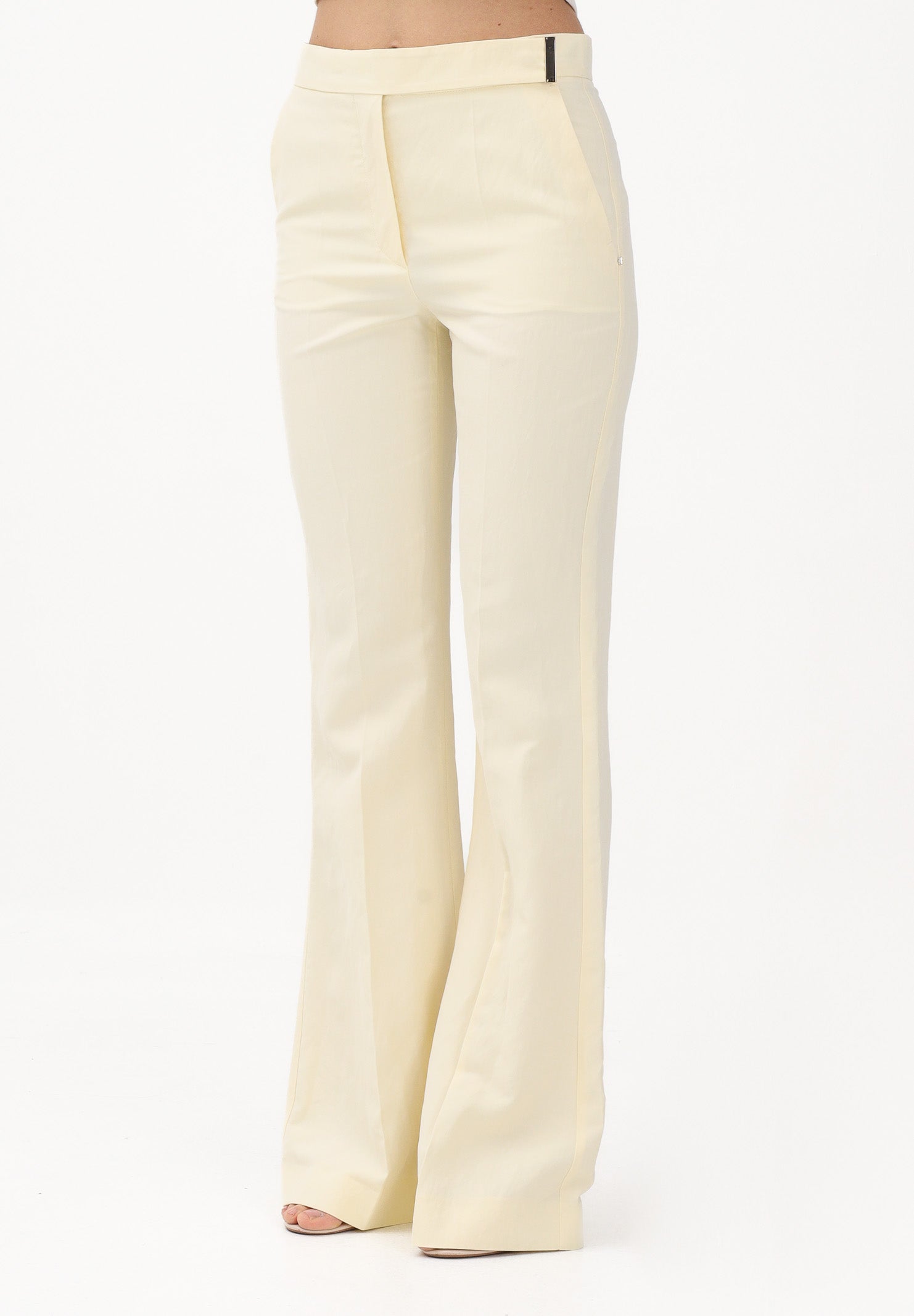 SPORTMAX Pantalone elegante SPSPIACERE giallino da donna 2612131093600 001 SPORTMAX 