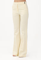 SPORTMAX Pantalone elegante SPSPIACERE giallino da donna 2612131093600 001 SPORTMAX 
