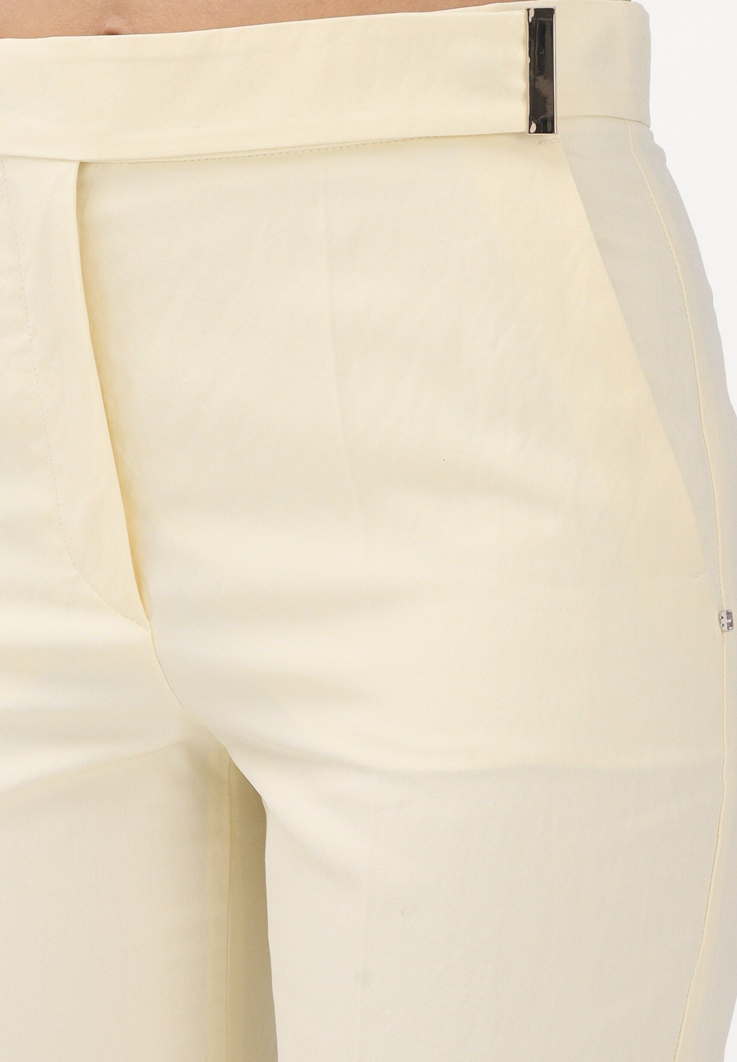SPORTMAX Pantalone elegante SPSPIACERE giallino da donna 2612131093600 001 SPORTMAX 