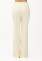 SPORTMAX Pantalone elegante SPSPIACERE giallino da donna 2612131093600 001 SPORTMAX 